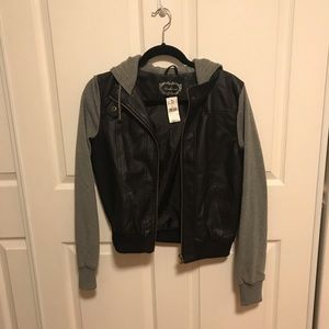 Leather jacket